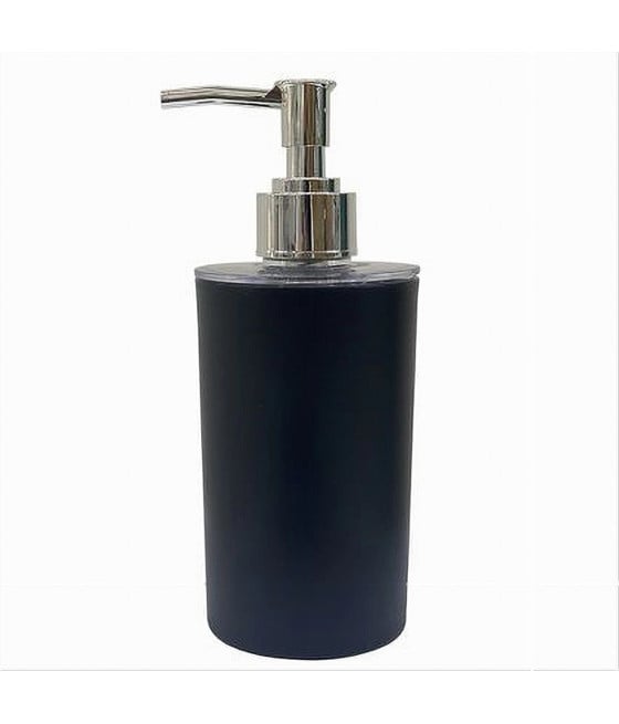 DISPENSER PORTA SAPONE LIQUIDO NERO ACCESSORIO PER ARREDO BAGNO 79193