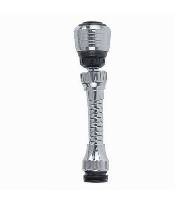 AERATORE ROMPIGETTO RUBINETTO CUCINA CROMATO NERO SNODATO 2GETTI ACQUA