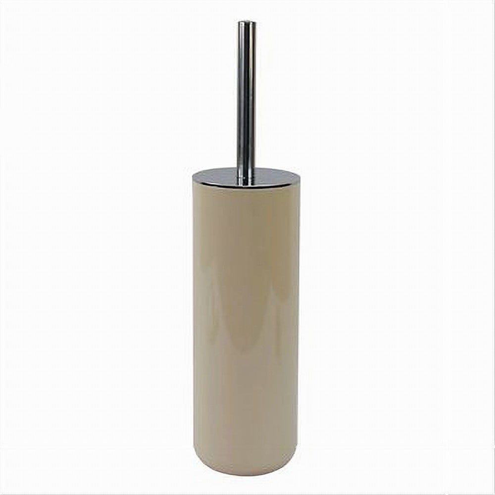 PORTASCOPINO CON SCOPETTINO WC BAGNO TOILETTE BEIGE SILVER 79884