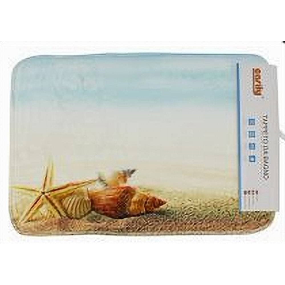 3PZ TAPPETO TAPPETINI TESSUTO BAGNO ANTISCIVOLO FANTASIA MARINA 79444