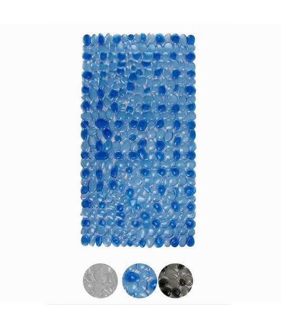 TAPPETO TAPPETINO PVC SASSI ANTISCIVOLO PER VASCA BAGNO DOCCIA 68X38CM