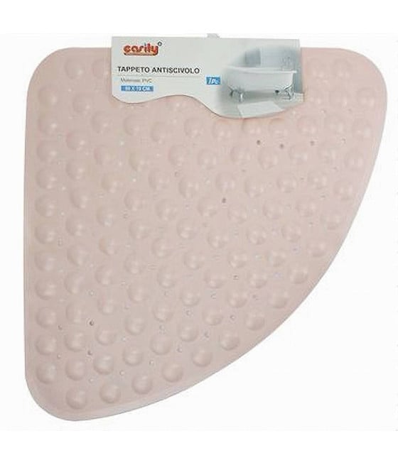 TAPPETO PVC ANTISCIVOLO TRIANGOLARE VASCA BAGNO DOCCIA 50X70CM 79733