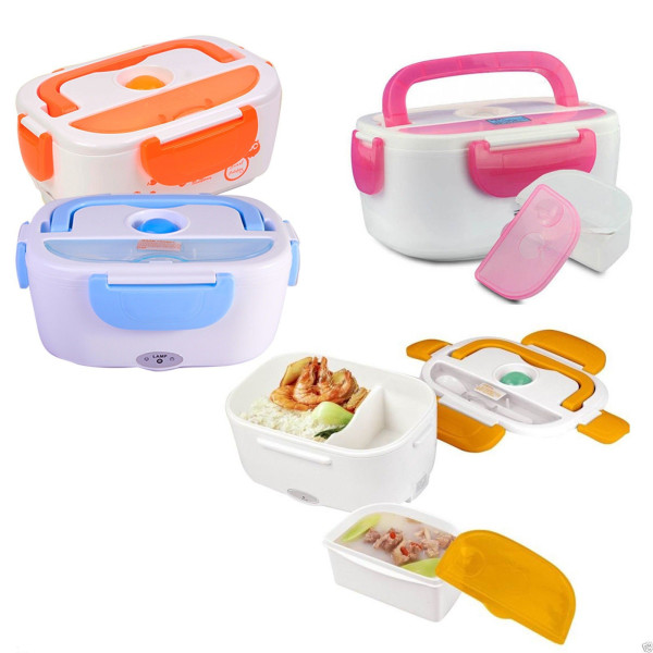 SCALDAVIVANDE TERMICO PORTA PRANZO ELETTRICO PORTATILE CASA UFFICIO CIBO CALDO