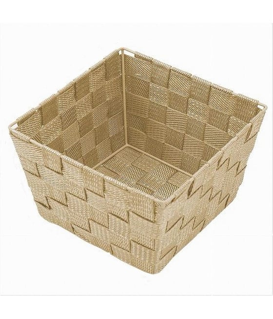 PORTA OGGETTI IN TESSUTO MULTIUSO ORGANIZER BAGNO CUCINA BEIGE 79122
