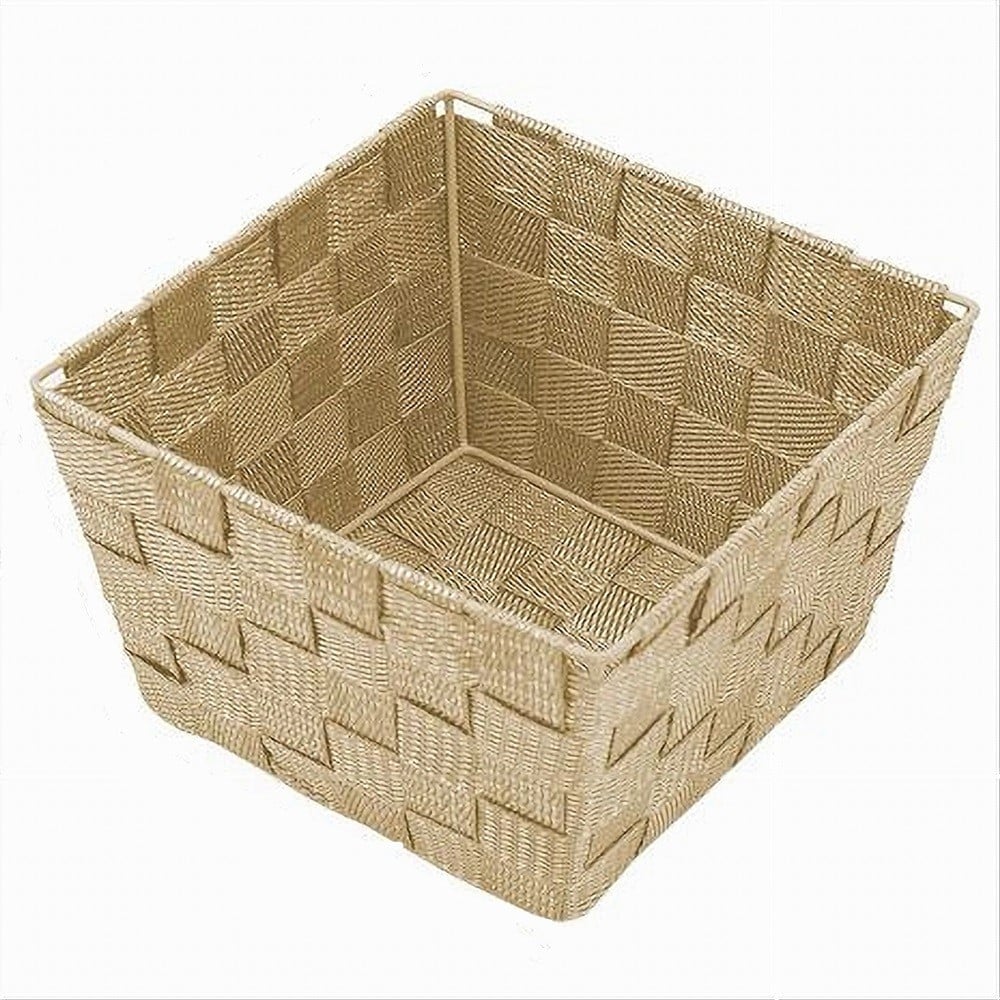 PORTA OGGETTI IN TESSUTO MULTIUSO ORGANIZER BAGNO CUCINA BEIGE 79122