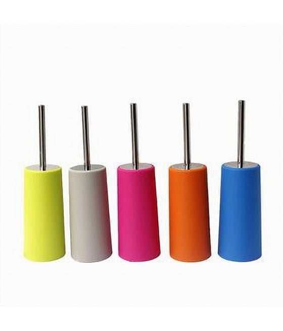 PORTASCOPINO COLORATO DA TERRA BAGNO TOILETTE CON SCOPINO PER WC 62306