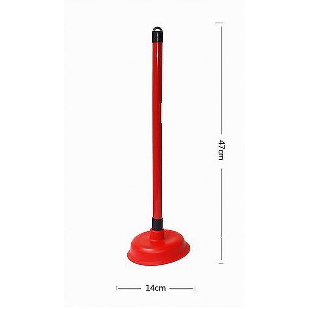 STURALAVANDINO IN GOMMA PLASTICA ROSSO SCARICO SBLOCCAGGIO WC LAVELLO