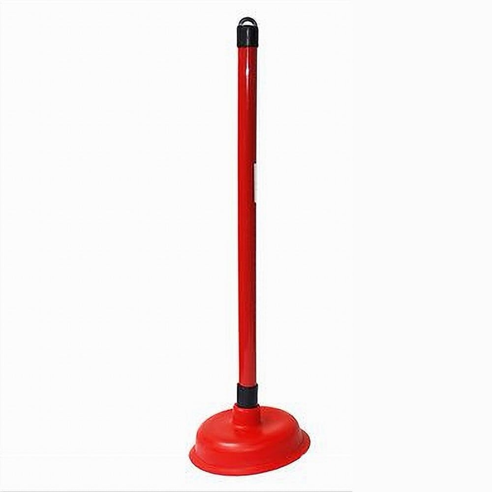 STURALAVANDINO IN GOMMA PLASTICA ROSSO SCARICO SBLOCCAGGIO WC LAVELLO