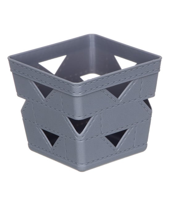 SET 3PZ CESTO CESTINO PORTA TUTTO OGGETTI ORGANIZZATORE QUADRATO 10712