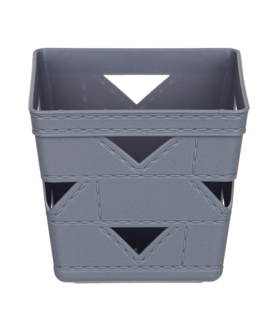 SET 3PZ CESTO CESTINO PORTA TUTTO OGGETTI ORGANIZZATORE QUADRATO 10712