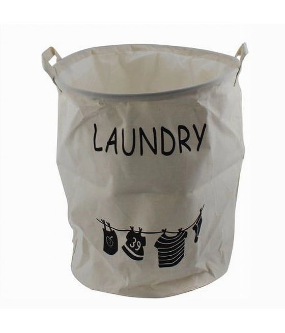 CESTO PORTA BIANCHERIA SACCA CON MANICI PANNI SPORCHI BAGNO 10471