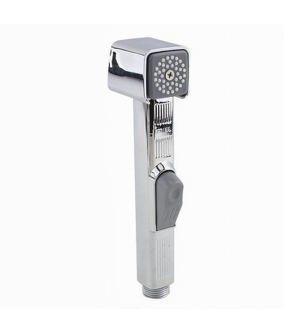 DOCCETTA SPRUZZATORE BIDET WC DOCCIA SHATTAF PULIZIA 18CM SILVER 87549