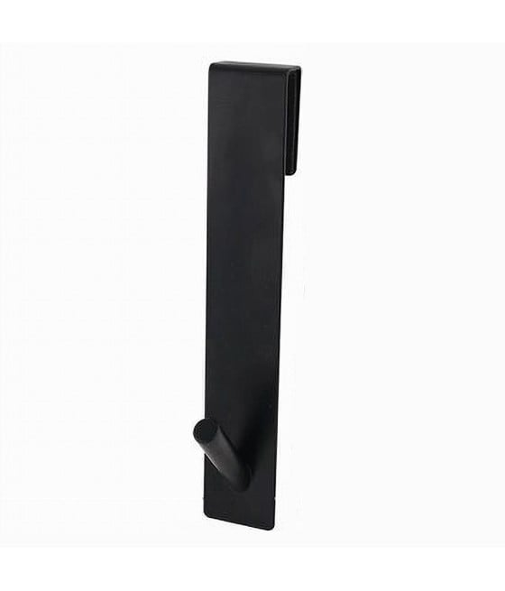 GANCIO BOX DOCCIA APPENDI ASCIUGAMANO ACCAPPATOIO BAGNO NERO 87770