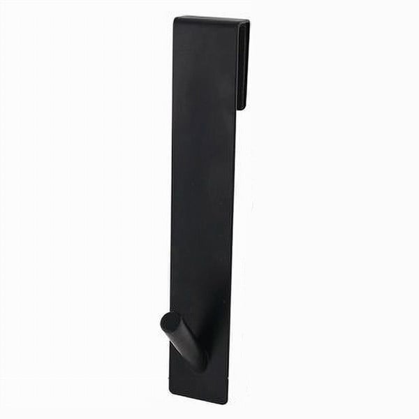 GANCIO BOX DOCCIA APPENDI ASCIUGAMANO ACCAPPATOIO BAGNO NERO 87770