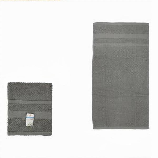 ASCIUGAMANO DA BAGNO OSPITE IN COTONE MORBIDA 30X50 CM GRIGIO 79499