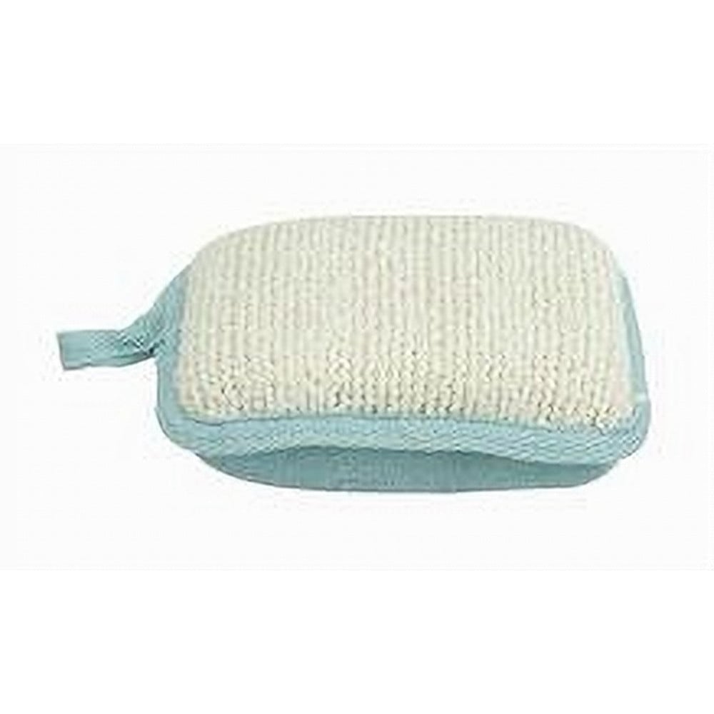 SPUGNA DOCCIA ESFOLIANTE BAGNO PER CURA CORPO BOMBATA AZZURRO 79652