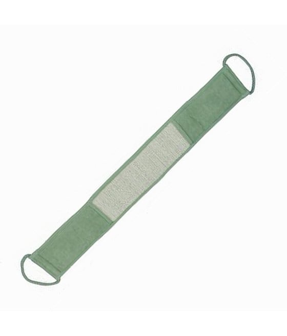 FASCIA SPUGNA LAVASCHIENA ESFOLIANTE BAGNO DOCCIA STRISCIA VERDE 79668