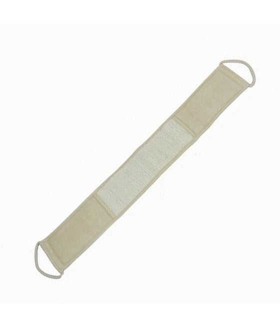 FASCIA SPUGNA LAVASCHIENA ESFOLIANTE BAGNO DOCCIA STRISCIA BEIGE 79669