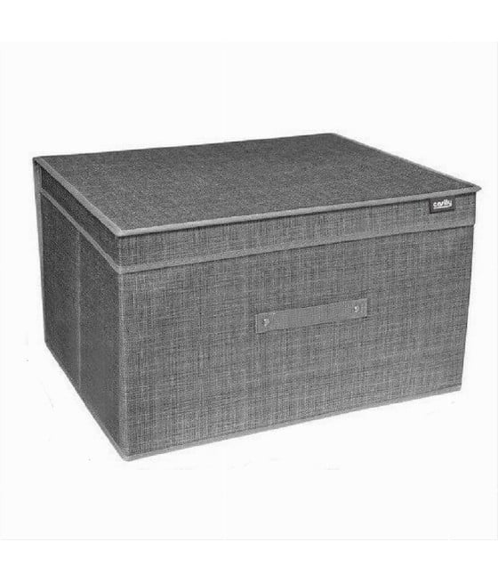 SCATOLA SALVASPAZIO PORTATUTTO CONTENITORE ORGANIZER 50X40X30 CM 69695