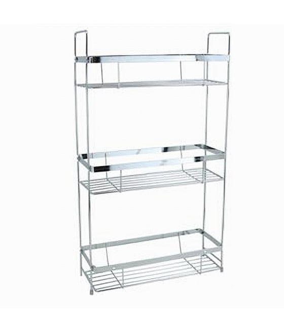 MENSOLA PER DOCCIA BAGNO RETTANGOLARE 3 RIPIANI PORTA OGGETTI 79302