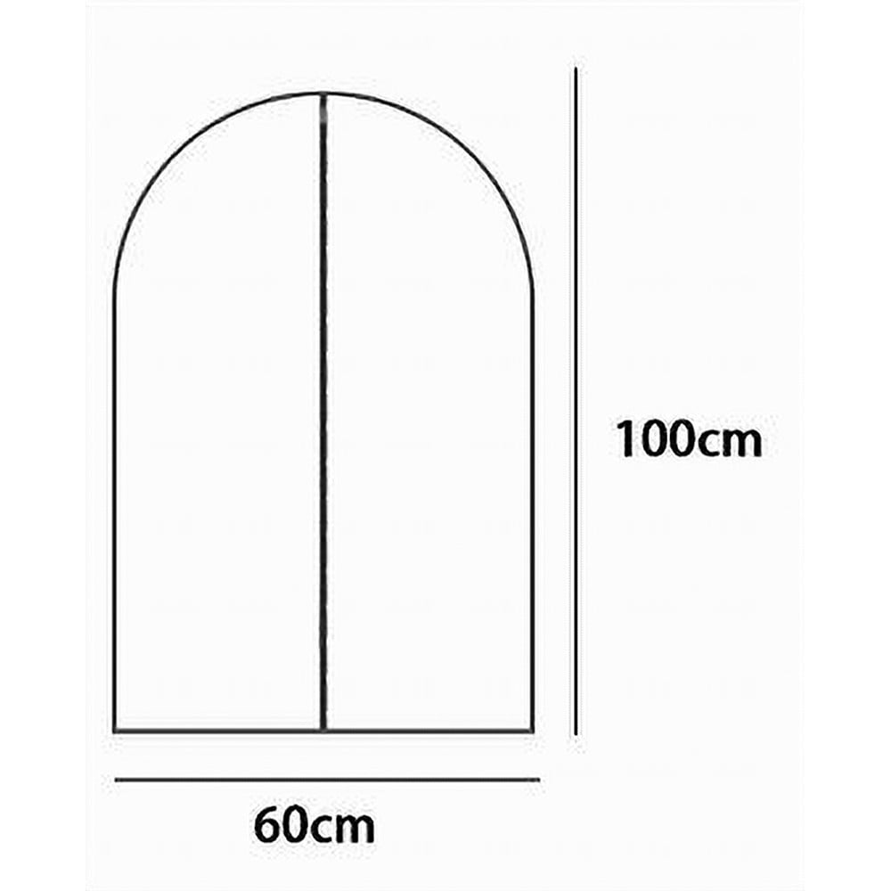 CUSTODIA COPRIABITO FODERA GIACCA CAPPOTTO CERNIERA 60X100CM 87415
