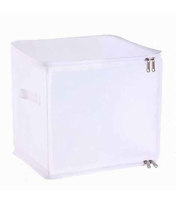 BOX SCATOLA PORTATUTTO CONTENITORE ORGANIZER ARMADI 30X30X30CM 59973