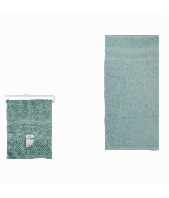 ASCIUGAMANO DA BAGNO VISO IN COTONE MORBIDA 48X90 CM CELESTE 79497