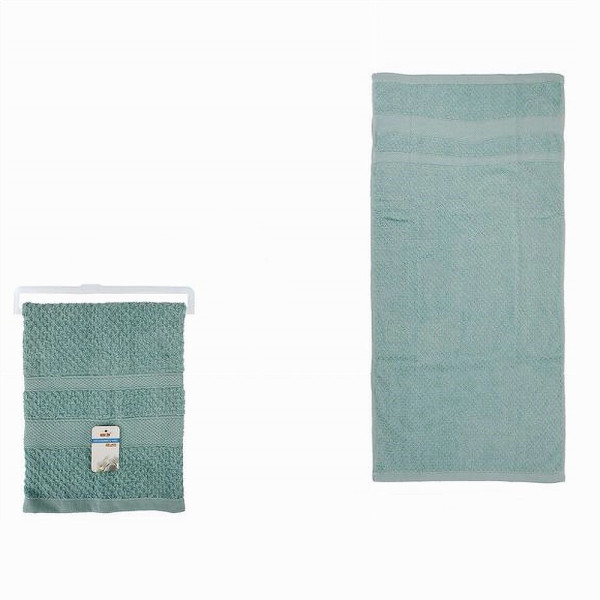 ASCIUGAMANO DA BAGNO VISO IN COTONE MORBIDA 48X90 CM CELESTE 79497
