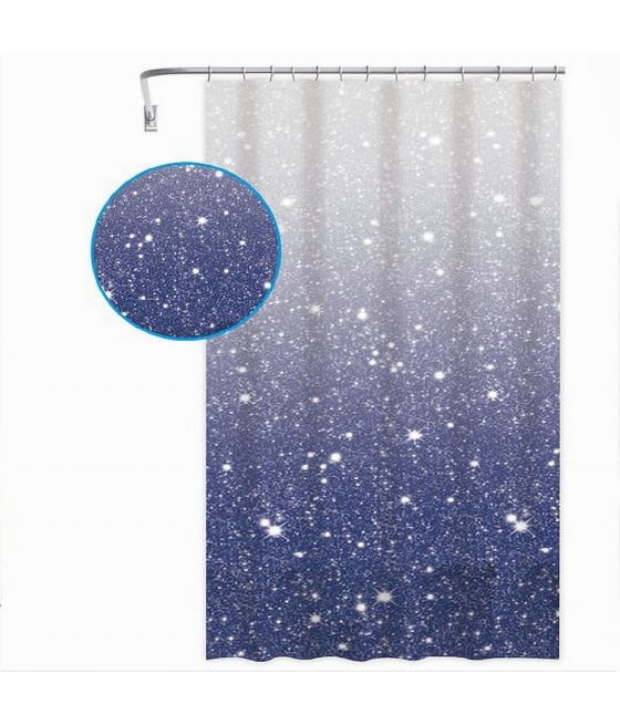 TENDA DOCCIA VASCA BAGNO GALASSIA IMPERMEABILE 240X200CM ANELLI 79219