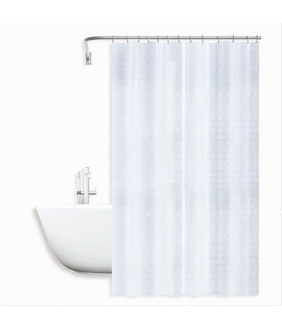 TENDA DOCCIA VASCA BAGNO EFFETTO 3D NIDO D'APE 240X200CM 87602