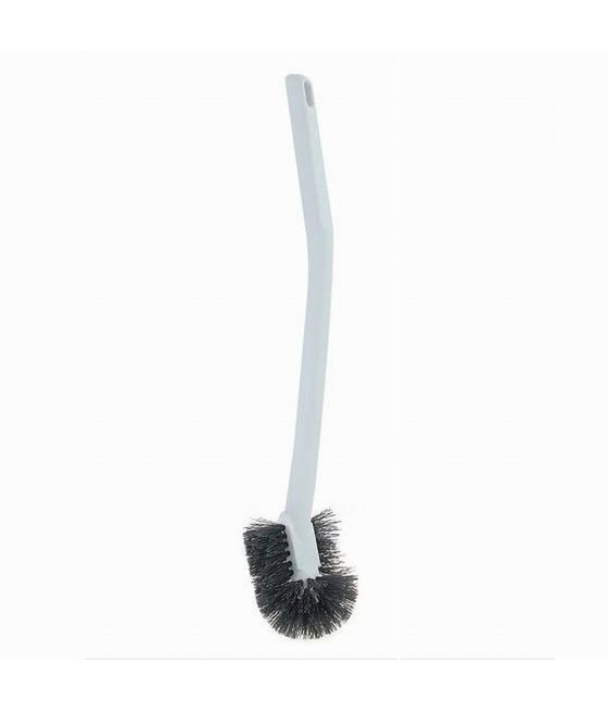 SCOPINO SPAZZOLA PULIZIA WC PLASTICA MANICO LUNGO CURVO 42CM 87621