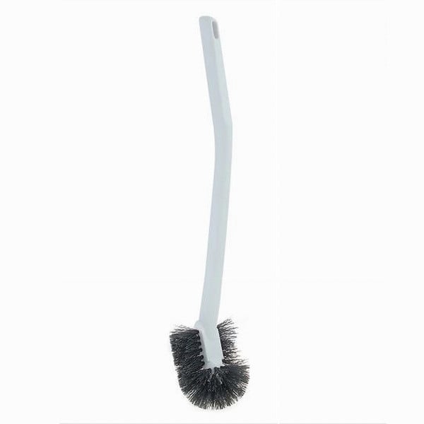 SCOPINO SPAZZOLA PULIZIA WC PLASTICA MANICO LUNGO CURVO 42CM 87621