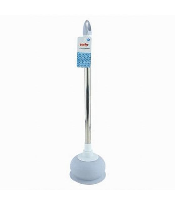 STURALAVANDINO BAGNO VENTOSA GOMMA WC MANICO ACCIAIO PLASTICA 87624