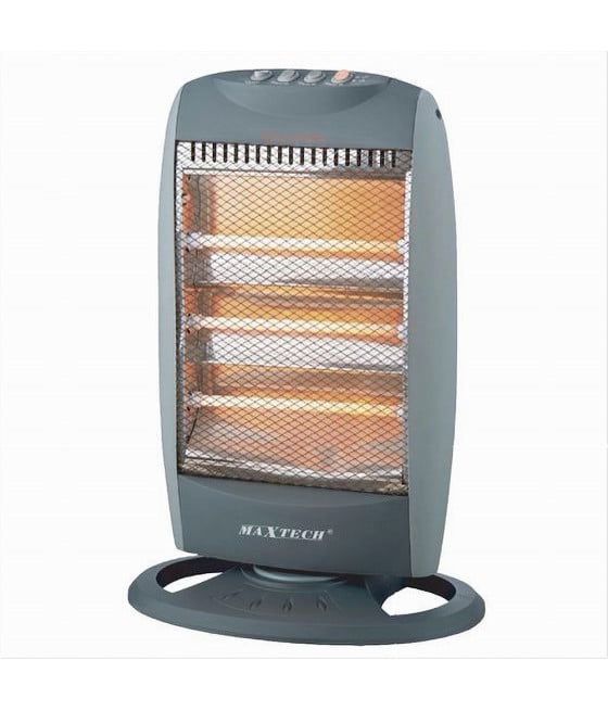 STUFA AL QUARZO 3 ELEMENTI OSCILLANTE ANTIRIBALTAMENTO 1200W TCHH12C