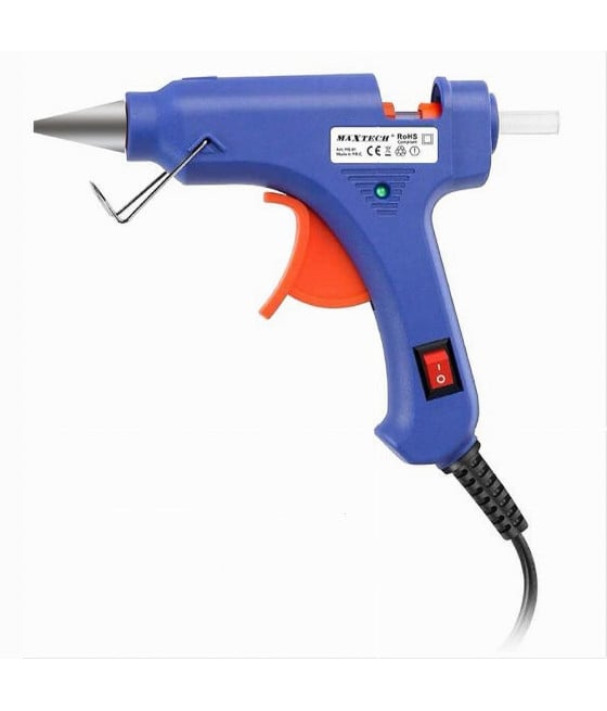 PISTOLA TERMOFUSIONE COLLA A CALDO INCOLLATRICE 30W FAI DA TE PIE-01