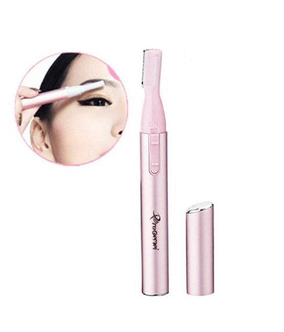 RIFINITORE TRIMMER ELETTRICO DONNA PER PELI VISO SOPRACCIGLIA GM-518A