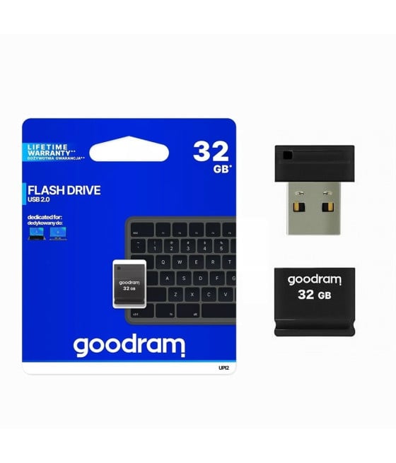 NANO PENDRIVE CHIAVETTA MEMORIA USB TIPO A UPI2 32GB USB2.0 UPI2-32GB