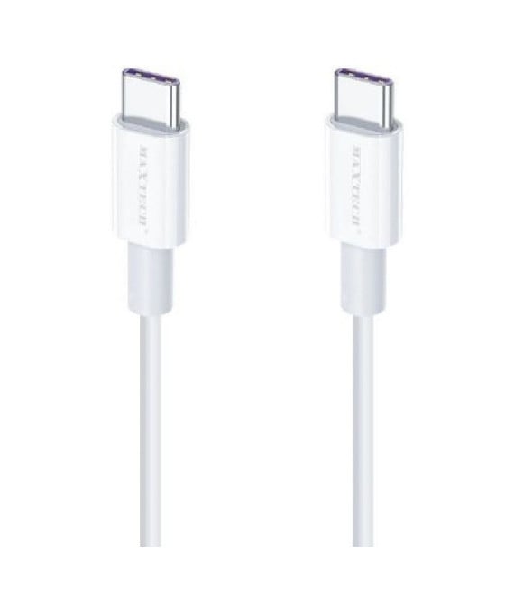 CAVO TYPE-C/TYPE-C RICARICA VELOCE 3A 1MT TRASFERIMENTO DATI SMARTPHON