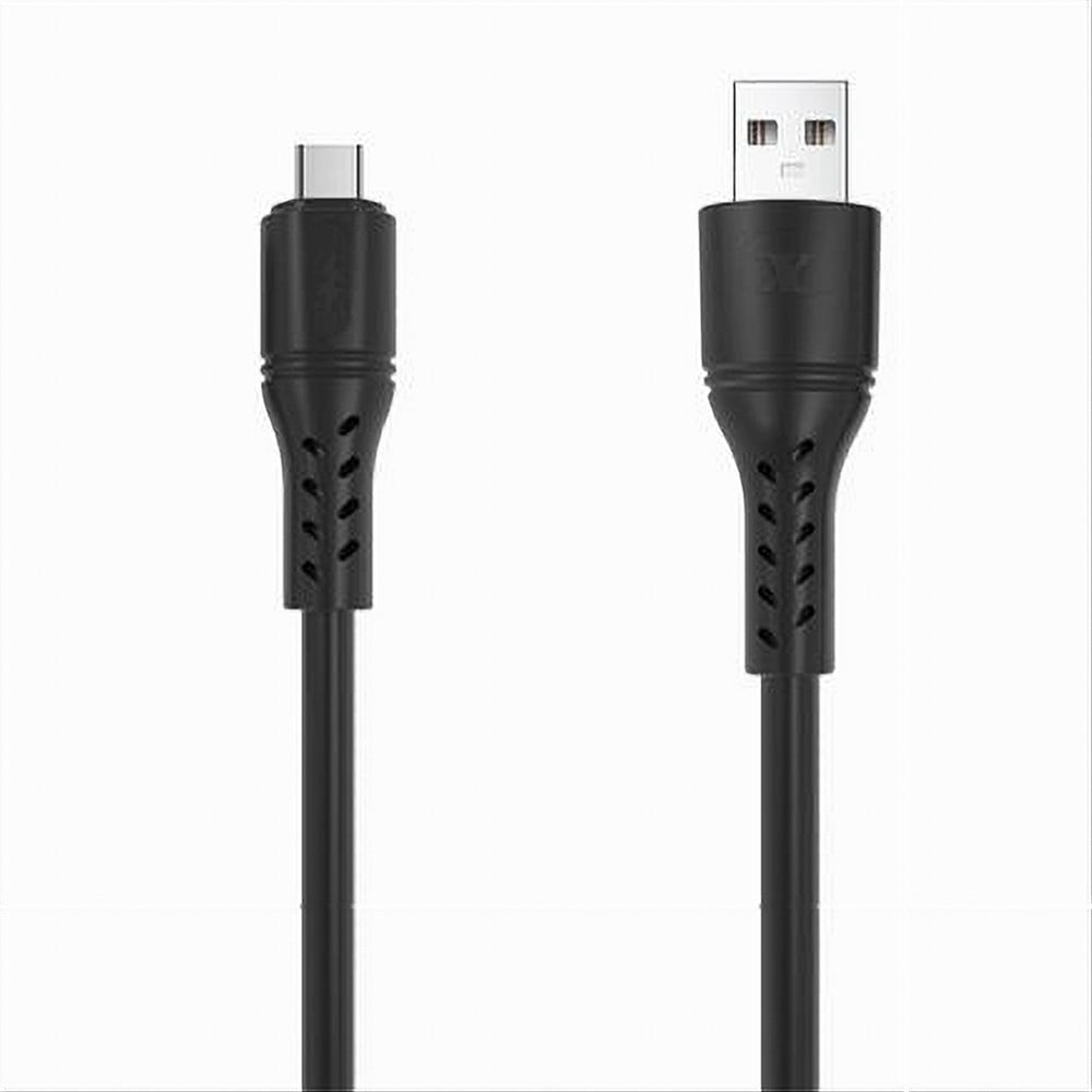 Cavo USB-C HB-Digital Per Ricarica E Dati - USB 2.0 A Type-C, Nero, Universale