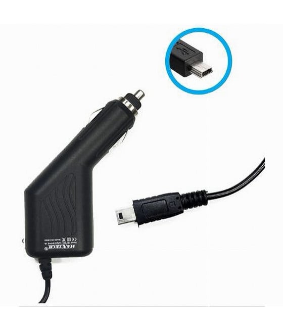 CARICABATTERIA CARICATORE USB AUTO SMARTPHONE 5V-2000MA MAXTECH MAC006