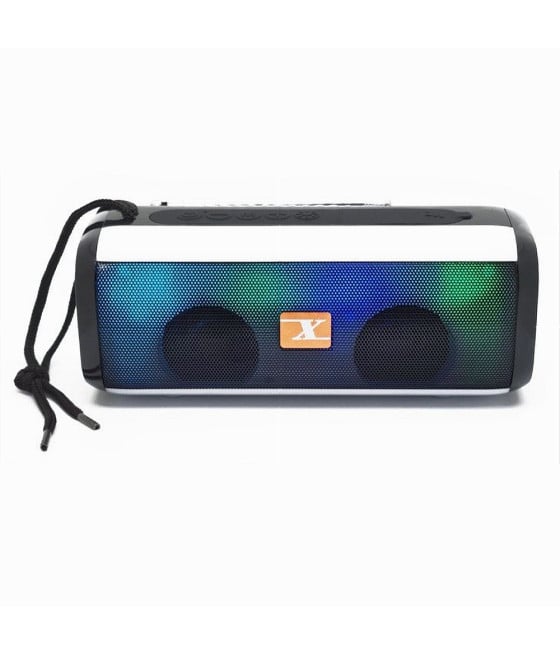 CASSA ALTOPARLANTE BLUETOOTH SENZA FILI EFFETTO RGB TF USB TG-144