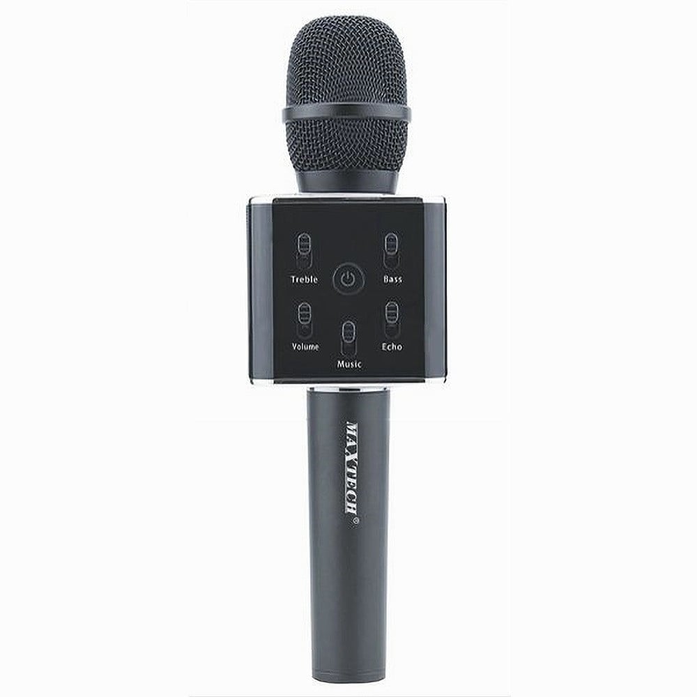 MICROFONO BLUETOOTH WIRELESS DOPPIO ALTOPARLANTE SPEAKER BLUETOOTH PORTATILE