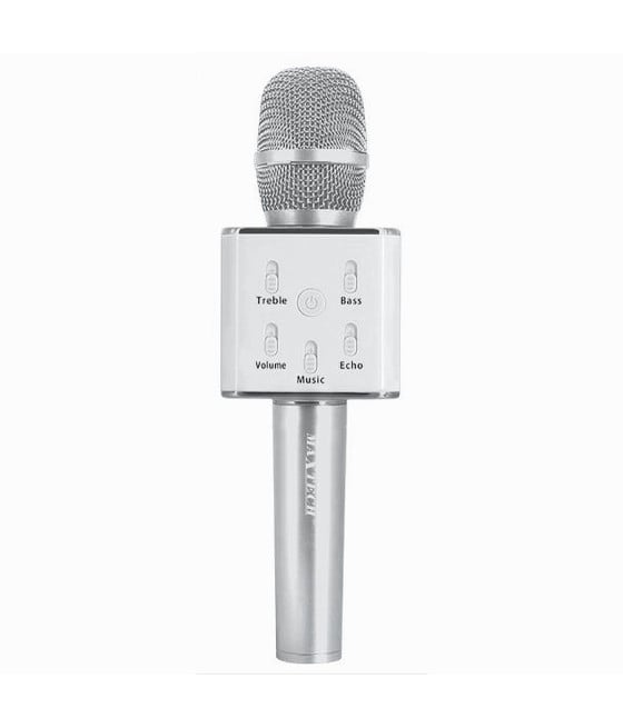 MICROFONO BLUETOOTH WIRELESS DOPPIO ALTOPARLANTE SPEAKER BLUETOOTH PORTATILE