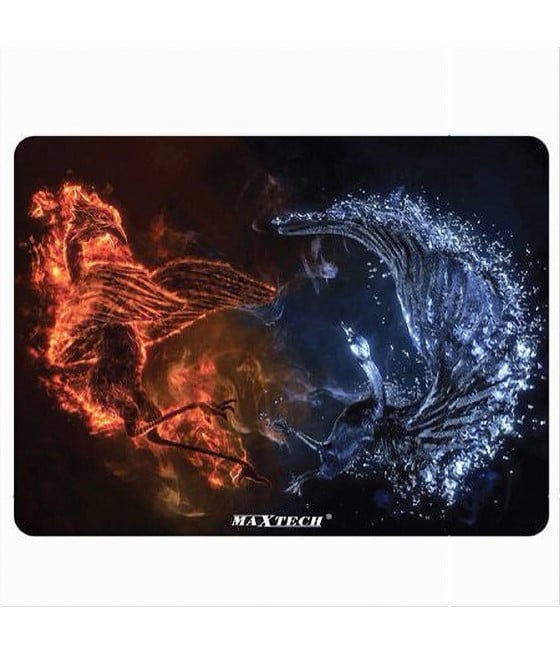 TAPPETINO POGGIAPOLSO TAPPETO GAMING MOUSE PAD FIREICE MAXTECH GMPAD05