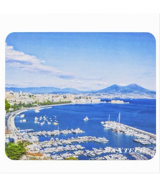 TAPPETINO MOUSE PAD TASTIERA PC GAMING PAESAGGIO GOLFO NAPOLI G-MPAD23