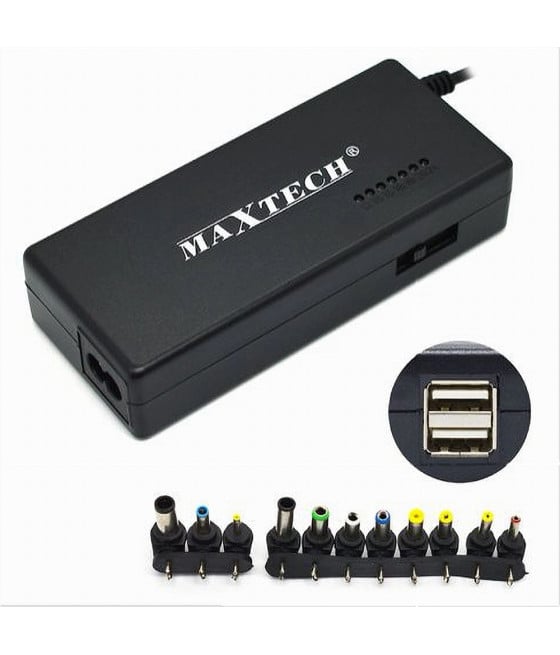 ALIMENTATORE CARICABATTERIA PC UNIVERSAL NOTEBOOK 120W MAXTECH PCCA010