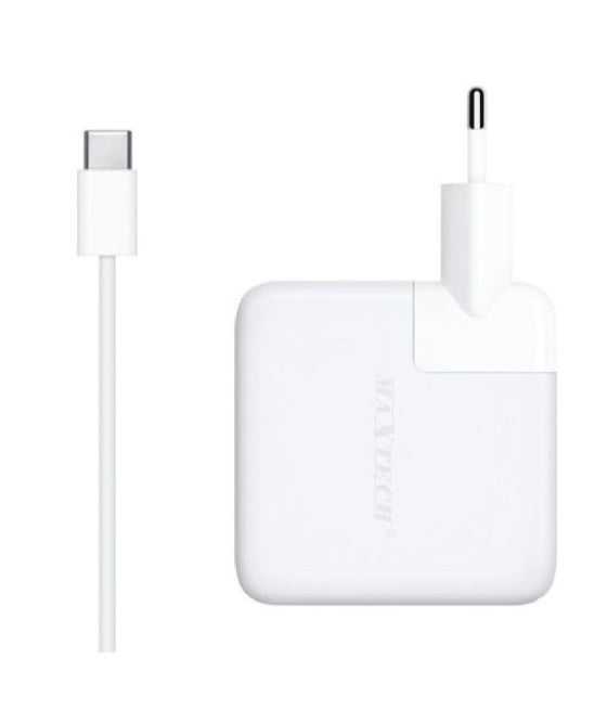 CARICABATTERIE PC PER MACBOOK CON CONNETTORE TYPE-C PD100W PC-MACC