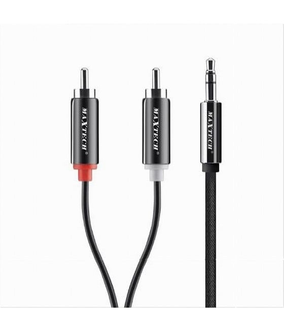 CAVO AUDIO DA AUX 3,5MM A 2X RCA MASCHIO STEREO 3 MT 4D SOUND AUX-R02