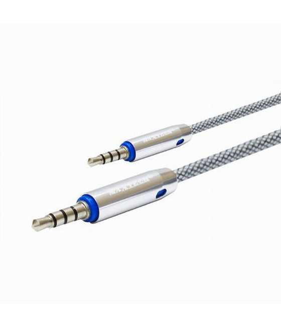 CAVO AUDIO JACK 3,5MM AM/AM 1,5M PROLUNGA CUFFIE AUX3-MM1.5M