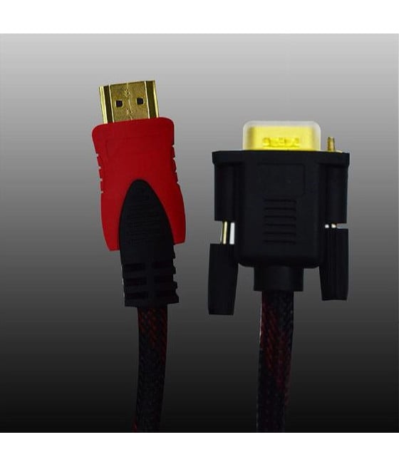 CAVO HDMI-VGA CAVO TELATO 5MT 1080P VIDEO PC LETTORI MAXTECH HDVA-RT5M